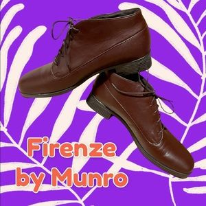 NIB Firenze by Munro Women’s Brown Chukka Boot Size 9.5 Narrow